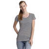 Short-Sleeved T-Shirt Black Wanda Stripe