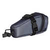 Sac de selle de vélo XT Noir de jais réfléchissant