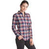 Cottage 2 Long-Sleeved Shirt Red Bean Lakeside Plaid