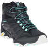 Chaussures de randonnée imperméables Moab Mid FST Noir/Sarcelle