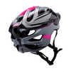 Casque de vélo Chakra (jeunes) Noir sublime/Magenta