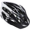 Casque de vélo Greyhound Noir/Rayures blanches