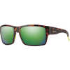 Lunettes de soleil Outlier XL Néon tortoise mat/Miroir vert Chrome Pop