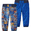 Pantalon réversible Puff-Ball Totam affluent:Gris vagabond
