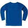 Chandail à col rond Cozy Cobalt-Rayures fines indigo