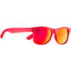 Ashton Sunglasses Matte Red/Grey w/Red Revo