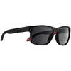 Lunettes de soleil Jinx Noir Soft Touch/Gris/Éclat miroir argent