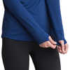Maillot à col rond Mission Possible Bleu intense chiné