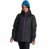 Manteau Vortex Imprimé tissage éclipse