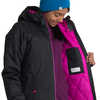 Manteau Vortex Imprimé tissage éclipse