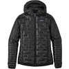 Manteau à capuchon Micro Puff Noir