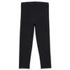 Collant en coton biologique Flora Noir