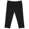 Collant en coton biologique Flora Noir