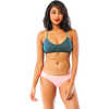 Haut de bikini Catalina Rayures Eau