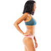 Haut de bikini Catalina Rayures Eau