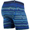 Caleçon boxeur Rayure en chaîne : bleu