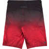 Short Highline Rouge profond Tie-Dye