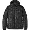 Manteau à capuchon Micro Puff Noir