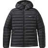 Manteau à capuchon Down Sweater Noir
