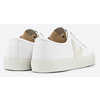 Chaussures en toile de coton biologique Wata Vegan Toile pierre blanche