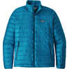 Manteau Down Sweater Bleu balkanique