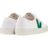 Chaussures en toile de coton biologique Wata Vegan Toile émeraude