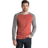 Chandail Outfield Rouge brique chiné/Anthracite chiné