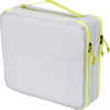 Pochette en filet à deux glissières Travel Light Gris frimas