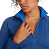 Maillot Flyer à manches longues Cobalt chiné