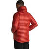 Manteau à capuchon en duvet Radiator Lite Rouge ocre