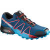 Chaussures de course sur sentier Speedcross 4 Poséidon/Hawaï/Rouge fougueux