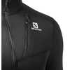 Maillot à demi-glissière Grid Noir