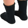 Chaussettes en polaire Noir super doux
