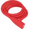 Câble antivol de 10 mm Party Coil Rouge vif