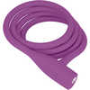 Câble antivol de 10 mm Party Coil Raisin