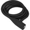Câble antivol de 10 mm Party Coil Noir
