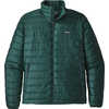Manteau Down Sweater Vert micro