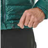 Manteau Down Sweater Vert micro
