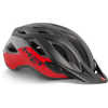 Casque Crossover Noir mat/Rouge