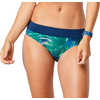 Culotte de bikini Catalina Palmiers Azul