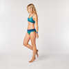 Culotte de bikini Catalina Palmiers Azul
