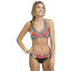 Haut de bikini Khari Lave ardente/Caribou