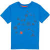 T-shirt Jaden Motif Jeu plein air bleu éclatant