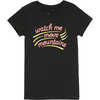 T-shirt Piper Motif Déplacer les montagnes noir