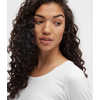 Chandail en coton biologique Blanc