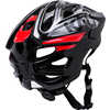 Casque de vélo Chakra (jeunes) Snap/Noir lustré/Rouge