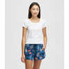 T-shirt New Beginnings Imprimé blanc icônes