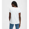 T-shirt Classic à encolure en V Blanc