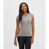 T-shirt New Beginnings Imprimé Rock Solid cendre