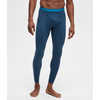 Caleçon long T2 en laine mérinos Bleu aquatique chiné